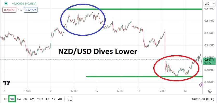 NZDUSD Forecast Today- 14/02: U.S Inflation Triggers NZD Dip (Graph)